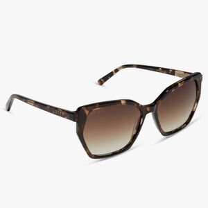 DIFF Eyewear Brown Tortoise Sunglasses